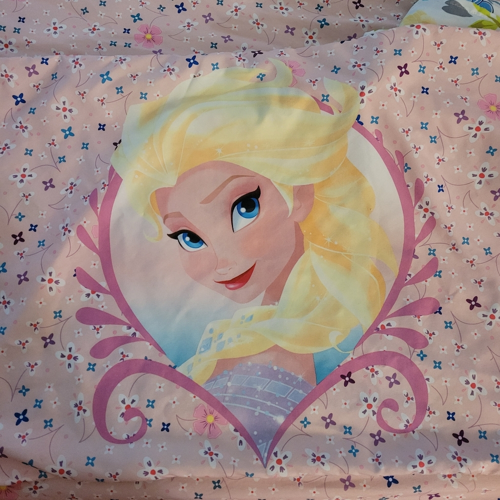 Disney Frozen Floral Twin Bedding Set - Picture 6 of 10